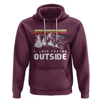 Funny Camping Hoodie I Love Peeing Outside Nature Lover Hiking Men - Wonder Print Shop