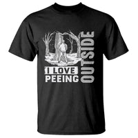 Funny Camping T Shirt I Love Peeing Outside Nature Lover Hiking Men - Wonder Print Shop