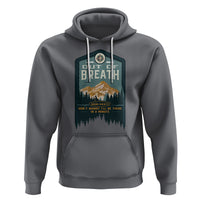 Hiking Society Hoodie Out Of Breath Don't Worry I'll Be There In A Minute Retro Vintage - Wonder Print Shop