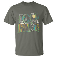 Hiking Lover T Shirt Take A Hike Outdoor Nature - Wonder Print Shop
