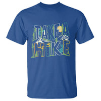 Hiking Lover T Shirt Take A Hike Outdoor Nature - Wonder Print Shop