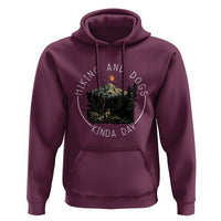 Hiking And Dogs Hoodie Kinda Day Outdoor Lover Dog Owner - Wonder Print Shop