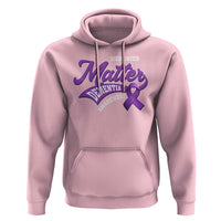 Dementia Awareness Hoodie Memories Matter Purple Ribbon Alzheimer - Wonder Print Shop