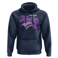 Dementia Awareness Hoodie Memories Matter Purple Ribbon Alzheimer - Wonder Print Shop