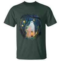 Ghost T Shirt Ghost In The Forest Shirt - Wonder Print Shop