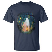 Ghost T Shirt Ghost In The Forest Shirt - Wonder Print Shop
