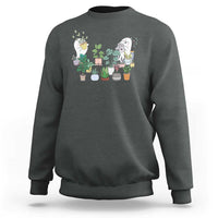 Ghost Garden Halloween Gardener Gardening Sweatshirt - Wonder Print Shop