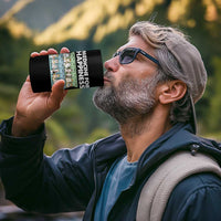 Mental Health 4 in 1 Can Cooler Tumbler Medicine Fot Happiness Cute Cat