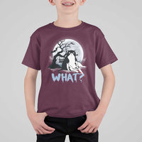 Halloween Cat T Shirt For Kid What Cat Murder Spooky Season - Wonder Print Shop