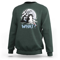 Halloween Cat Sweatshirt What Cat Murder Spooky Season - Wonder Print Shop