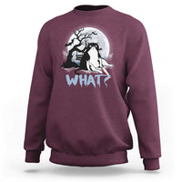 Halloween Cat Sweatshirt What Cat Murder Spooky Season - Wonder Print Shop