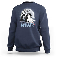 Halloween Cat Sweatshirt What Cat Murder Spooky Season - Wonder Print Shop