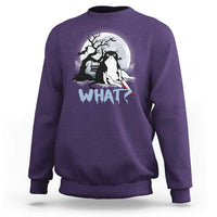 Halloween Cat Sweatshirt What Cat Murder Spooky Season - Wonder Print Shop