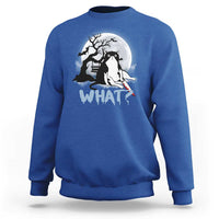 Halloween Cat Sweatshirt What Cat Murder Spooky Season - Wonder Print Shop