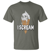 Halloween T Shirt I Scream Ice Cream Ghost - Wonder Print Shop