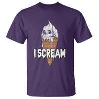 Halloween T Shirt I Scream Ice Cream Ghost - Wonder Print Shop