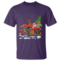Construction Excavator Christmas Tree Light T Shirt - Wonder Print Shop