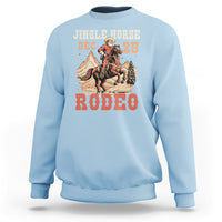 Vintage Jingle Horse Rodeo Funny Howdy Western Christmas Sweatshirt - Wonder Print Shop