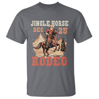 Vintage Jingle Horse Rodeo Funny Howdy Western Christmas T Shirt - Wonder Print Shop