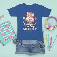 100th Day Of School Smarter Cutte Girl Love Book T Shirt For Kid - Wonder Print Shop