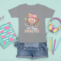 100th Day Of School Smarter Cutte Girl Love Book T Shirt For Kid - Wonder Print Shop