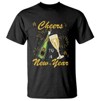 Cheers To A Happy New Year Eve Party T Shirt - Wonder Print Shop