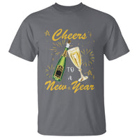 Cheers To A Happy New Year Eve Party T Shirt - Wonder Print Shop