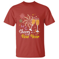 Cheers To A Happy New Year Eve Party T Shirt - Wonder Print Shop