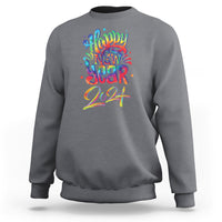 Happy New Year 2024 Tie Dye Lucky Years Sweatshirt - Wonder Print Shop