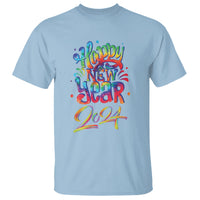Happy New Year 2024 Tie Dye Lucky Years T Shirt - Wonder Print Shop