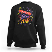 Happy New Year 2024 Firework Lucky Years Sweatshirt - Wonder Print Shop
