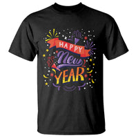 Happy New Year 2024 Firework Lucky Years T Shirt - Wonder Print Shop