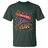 Happy New Year 2024 Firework Lucky Years T Shirt - Wonder Print Shop