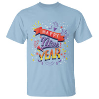 Happy New Year 2024 Firework Lucky Years T Shirt - Wonder Print Shop