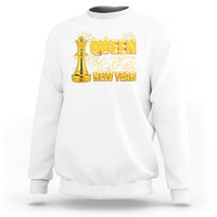 Queen Of The New Year Eve Happy Lucky Firework Sweatshirt - Wonder Print Shop