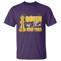 Queen Of The New Year Eve Happy Lucky Firework T Shirt - Wonder Print Shop