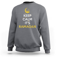 Keep Calm It's Ramadan Kareem Eid Mubarek Islam Muslims Sweatshirt - Wonder Print Shop