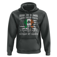 Irish American Hoodie Irish By Blood American By Birth Patriot By Choice