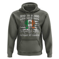 Irish American Hoodie Irish By Blood American By Birth Patriot By Choice