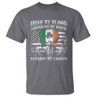 Irish American T Shirt Irish By Blood American By Birth Patriot By Choice