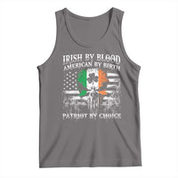 Irish American Tank Top Irish By Blood American By Birth Patriot By Choice