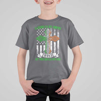 American By Birth Irish By The Grace Of God T Shirt For Kid