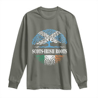 Scots-Irish Roots Long Sleeve Shirt Ulster Scots Ireland Scotland