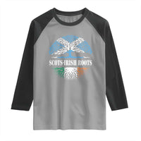 Scots-Irish Roots Raglan Shirt Ulster Scots Ireland Scotland