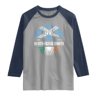 Scots-Irish Roots Raglan Shirt Ulster Scots Ireland Scotland