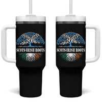 Scots-Irish Roots Tumbler With Handle Ulster Scots Ireland Scotland