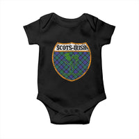 Scots-Irish Pride Baby Onesie Shamrock Ulster Scots Scotch Irish Shamrock Thistle