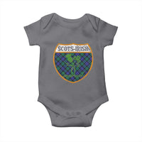 Scots-Irish Pride Baby Onesie Shamrock Ulster Scots Scotch Irish Shamrock Thistle