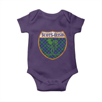 Scots-Irish Pride Baby Onesie Shamrock Ulster Scots Scotch Irish Shamrock Thistle
