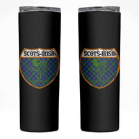 Scots-Irish Pride Skinny Tumbler Shamrock Ulster Scots Scotch Irish Shamrock Thistle